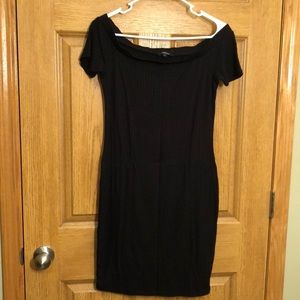 Ambiance off-the-shoulder Black Dress